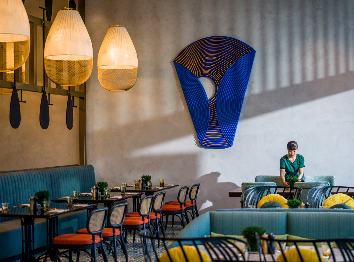 The Bay known for its exclusive menu tailored to Indian tourists.